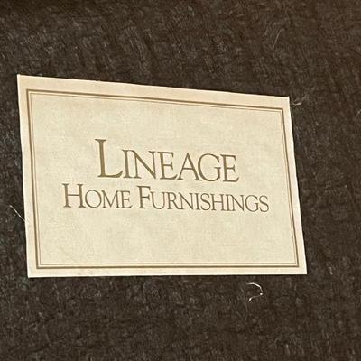 LINEAGE HOME FURNISHINGS ~ Mahogany Leopard Arm Chair