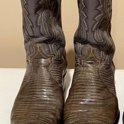 Menâ€™s Justin & Dan Post Boots Size 8