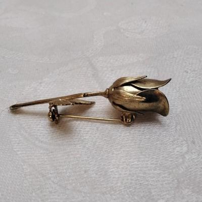 Giovanni Rose Brooch
