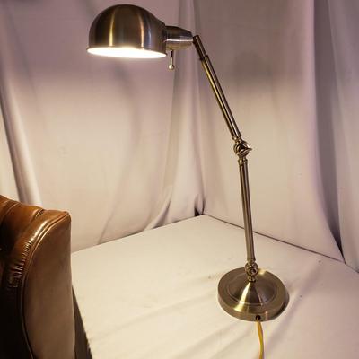 Highback Armchair and Metal Lamp (UO-KD)