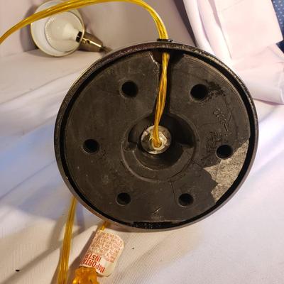 Highback Armchair and Metal Lamp (UO-KD)