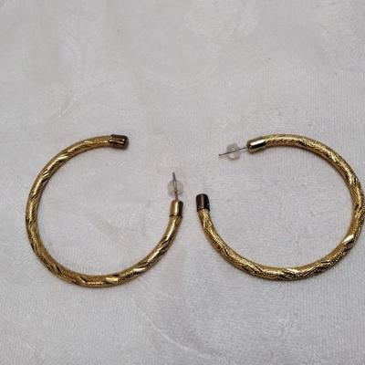 Large Hoop Earrings