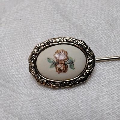 Hand Painted Stick Pin