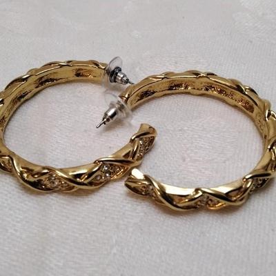 Elizabeth Taylor Hoop Earrings
