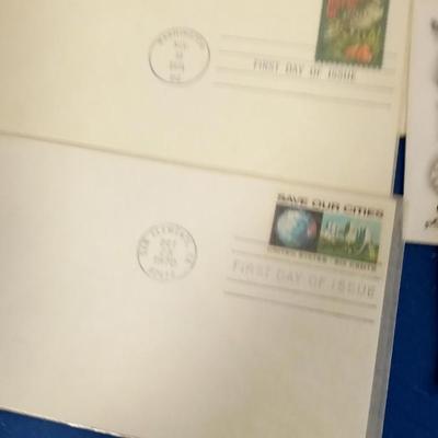 LOT 105 TEN OLD FIRST DAY COVERS