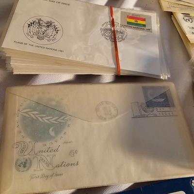 U.S. & International Stamps + Assorted First Day Covers  (UO-JS)