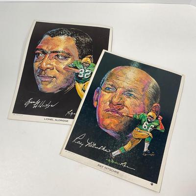 -37- SPORTS | Green Bay Packers Ray Nitschke & Lionel Aldridge Photos