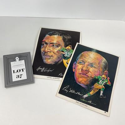 -37- SPORTS | Green Bay Packers Ray Nitschke & Lionel Aldridge Photos
