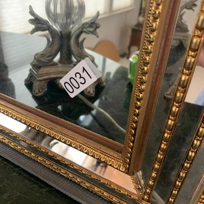 Huge Ornate Decorative Mirror