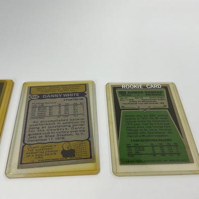 -40- SPORTS | 1970â€™s Football Stars & Hall Of Fame Cards