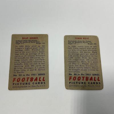 -43- SPORTS | 1951 Bowman Football Cards