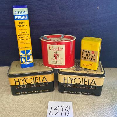 Vintage Household Cans