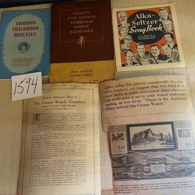Vintage Household Information