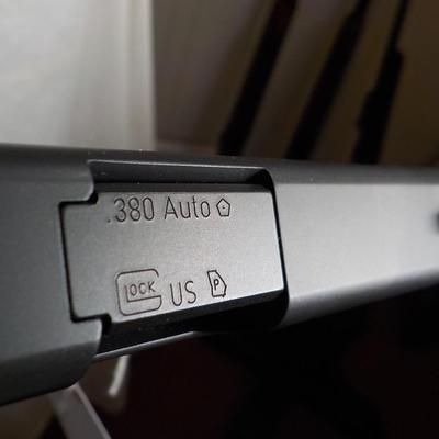 Glock 42 Auto .380 cal. est. $400 to $800.
