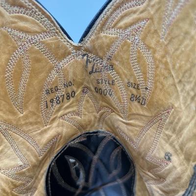 MENS Cowboy Boots Size 8 1/2