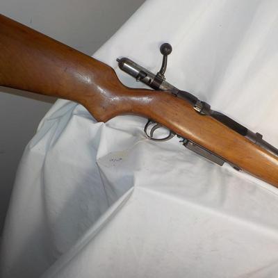 Sears and Roebuck 12 gauge / bolt action shot gun./est. $130 to $240.