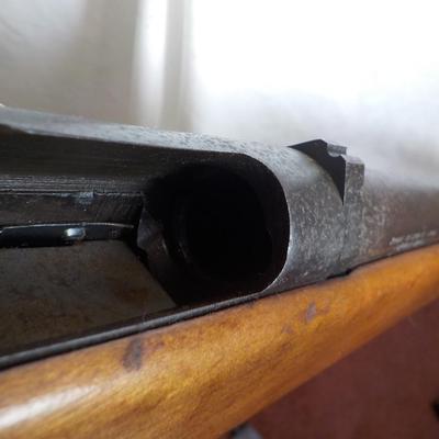 Sears and Roebuck 12 gauge / bolt action shot gun./est. $130 to $240.
