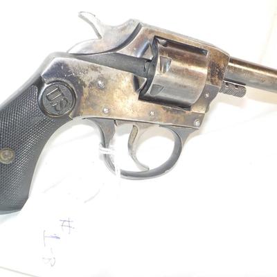U.S. Fire arms revolver double action 22 cal. / $140 to $200.
