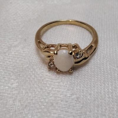 Gold Vermeil Size 8.5