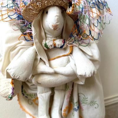Original Signed Ramatti Originals Bunny & Child