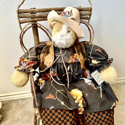 Handmade Twig Doll/Child Chair