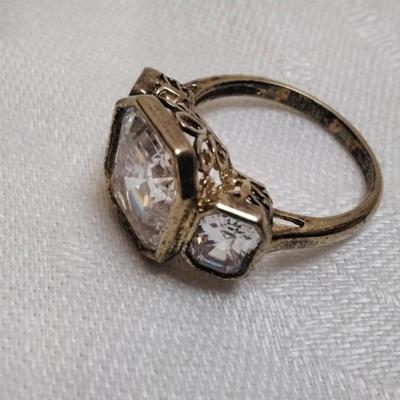 Gold Vermeil Ring Size 8