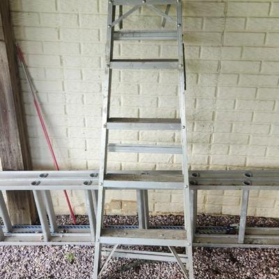 6 Ft Folding Aluminum Ladder