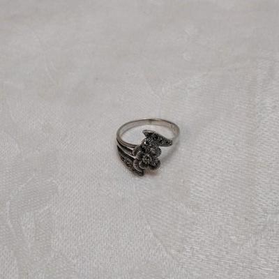 Marcasite 925 Ring Size 7