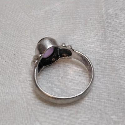 Amethyst 925 Ring Size 6.5