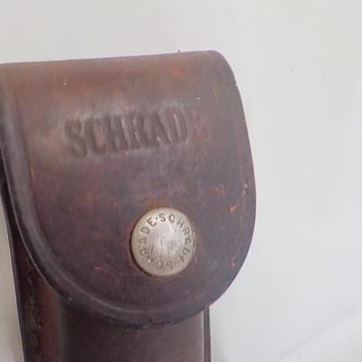 Schrade "old timer" and deer both folding/ case for larger/ est. $30 to $75.