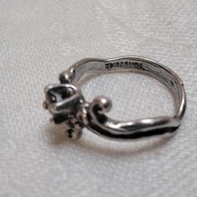 Citrine 925 Ring Size 5.5