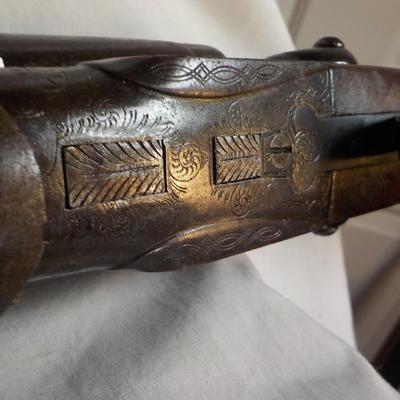 1880 double barrel shot gun, does fire regular shells. / est. $180 to $260.