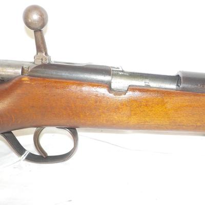 Bolt action 22 cal, from germany The "Carabiner" 1919, single shot/ est. $100 to $150.