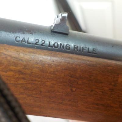 Bolt action 22 cal, from germany The "Carabiner" 1919, single shot/ est. $100 to $150.