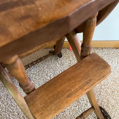 Antique High chair, convertable