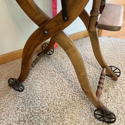 Antique High chair, convertable