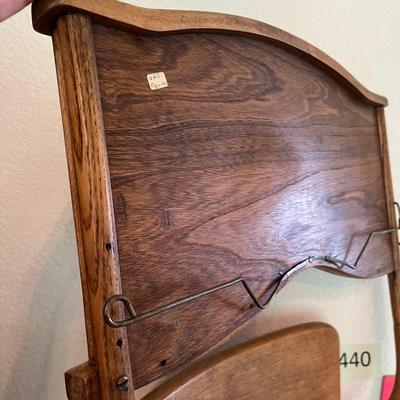 Antique High chair, convertable