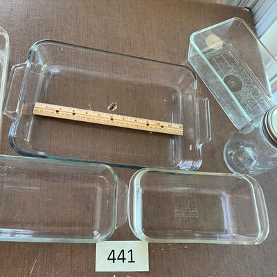 4 Glass Baking Dishes