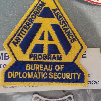 Cool set of Service patches Govt Agencys/ est. $10 to $20.