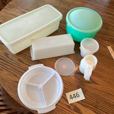Various Taperware Pieces