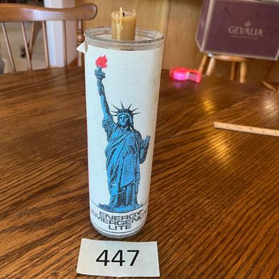 Lady Liberty Candle & Matches