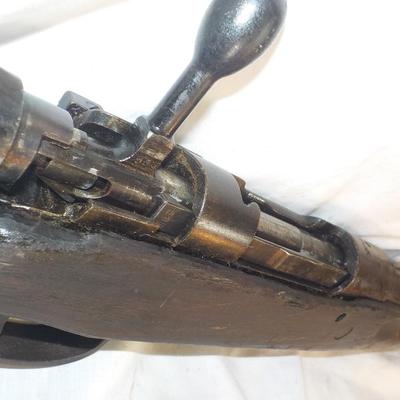 Arisaka  Japanese 7.5mm military rifle type 99/ est. $200 to $400.