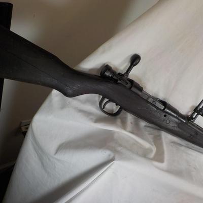 Arisaka  Japanese 7.5mm military rifle type 99/ est. $200 to $400.
