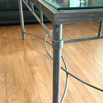 Glass Top Sofa Table