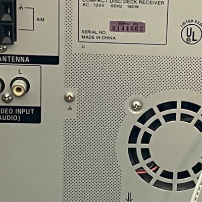 SONY Stereo System & Speakers