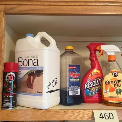 Cleaning Products & Rags