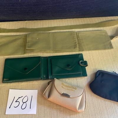 Vintage Ladyâ€™s Bifold and Coin Purses