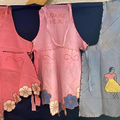 Vintage Aprons Made in Mexico