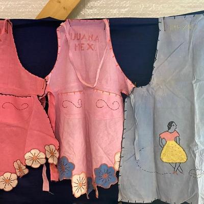 Vintage Aprons Made in Mexico