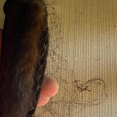 Vintage Brown Fur Band